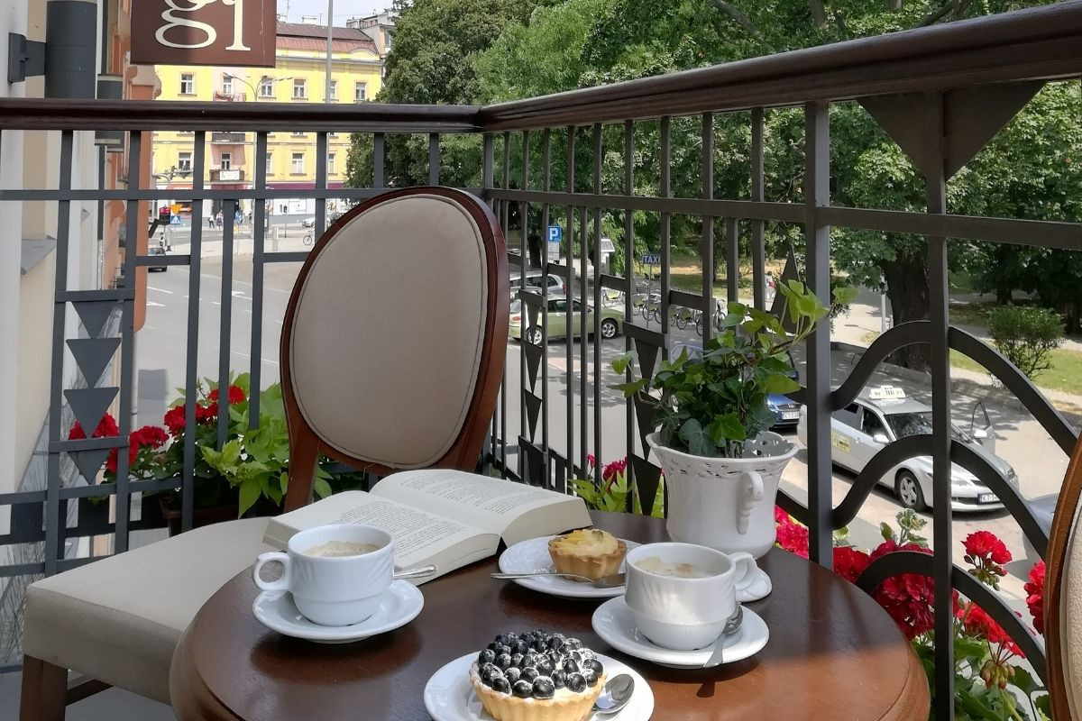 Balkon w Hotelu Gal w Tarnowie