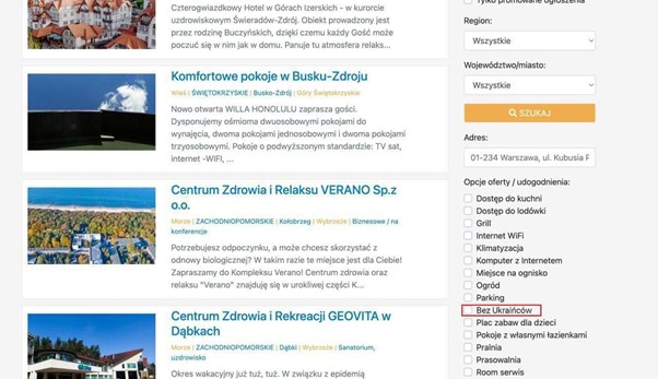 Oświadczenie serwisu nocleg24h.pl – rosyjska dezinformacja