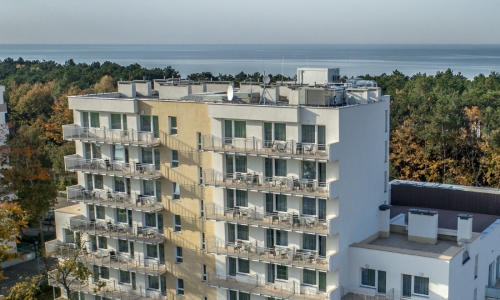 Apartament Mielno-Holiday*401, nad samym morzem.