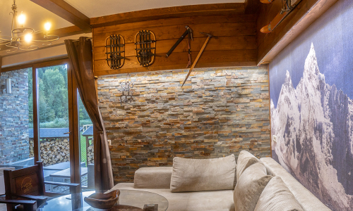 Apartament na Szczycie: Prywatna Sauna, Kominek i Widok na Jarmutę – dwupoziomowy - do 8 osób!