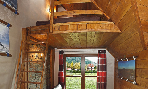 Apartament na Szczycie: Prywatna Sauna, Kominek i Widok na Jarmutę – dwupoziomowy - do 8 osób!